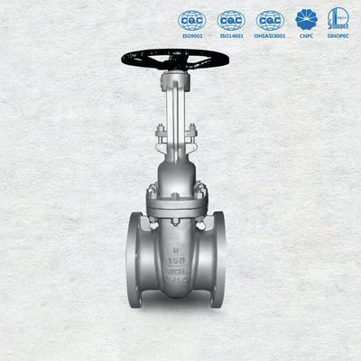 نهاية شفة صمامات بوابة الصلب المصبوب ASME B16.5 حجم 2 "إلى 36" API 6D