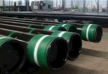 J55 API 5CT حفر غلاف الأنابيب 4 1/2 "- 20" معدات حقول النفط