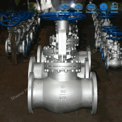 ارتفاع جذع الصلب المصبوب صمامات الكرة الأرضية شفة ينتهي ASME B16.5 الحجم 2 "إلى 36" BS1873