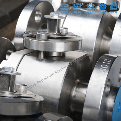 تصميم صمام الكرة المعدني العائم المزور API6D BS5351 ASME B16.34