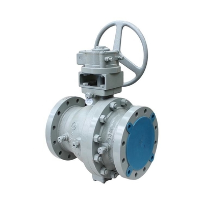 صمام الكرة المنسوج 2 " - 40" API 6D Flange 2 قطعة من الصلب المصبوب 300LB