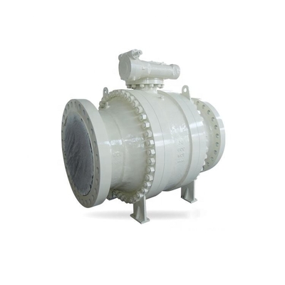 صمام الكرة المنسوج 2 " - 40" API 6D Flange 2 قطعة من الصلب المصبوب 300LB