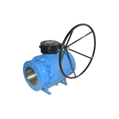 API 6D API 608 الفولاذ المجوهر 3 قطع Trunnion Valve Ball Flange Ends