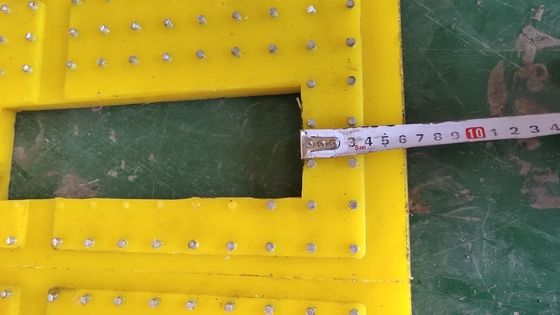 ZP175 ZP375 مضاد التزلج 30mm البلاستيك مضاد الزحف سجادة للثقوب الطاولة الدوارة