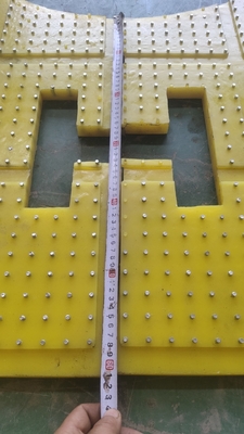 ZP275 ZP375 مضاد الانزلاق 30mm البلاستيك مضاد الانزلاق سجادة للحفر الطاولة الدوارة