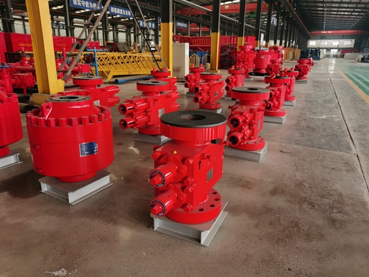 اليدوي مزدوج رام BOP ضغط 5000PSI 7-1/16 "حفر حقل النفط منع انفجار