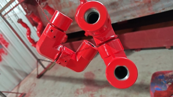 1 بوصة 50 نوع نصف قطر قصير المفاصل الدوري API 16C ضغط العمل 5000 PSI للحفر في حقول النفط