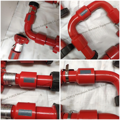 1 بوصة 10 نوع المفاصل الدوري API 16C ضغط العمل 5000 PSI للحفر في حقول النفط