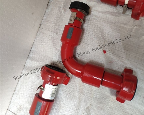 مزور 1 بوصة 60 نوع سبيكة الفولاذ الدورانية المشتركة ضغط العمل 5000 PSI API 16C COC توفير عملية مزورة لحفر النفط