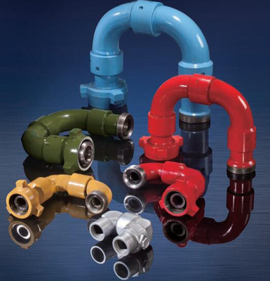 مزور 1 بوصة 60 نوع سبيكة الفولاذ الدورانية المشتركة ضغط العمل 5000 PSI API 16C COC توفير عملية مزورة لحفر النفط
