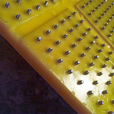 الطاولة الدوارة مضادة للنزلق المادة PU قوة الشد 45 Mpa باستخدام على منصة الحفر