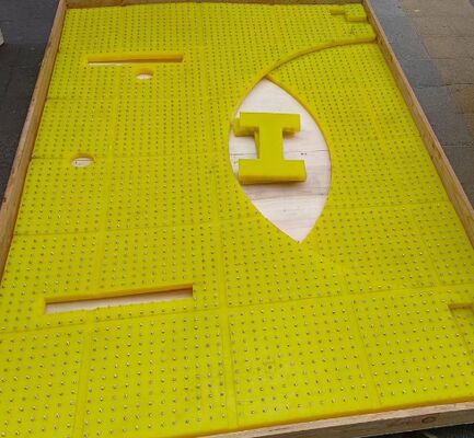 حصيرة مانعة للانزلاق لطاولة دوارة، مادة PU مقاومة للتآكل، تستخدم لـ ZP175