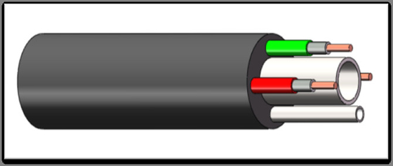 0.25 `` إلى 0.625 '' خط التحكم الهيدروليكي حفر النفط 316L 2205 13Cr 825 2507