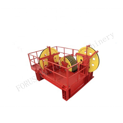 صب مكونات جهاز الحفر جهاز حفر آبار النفط API 4F Crown Block
